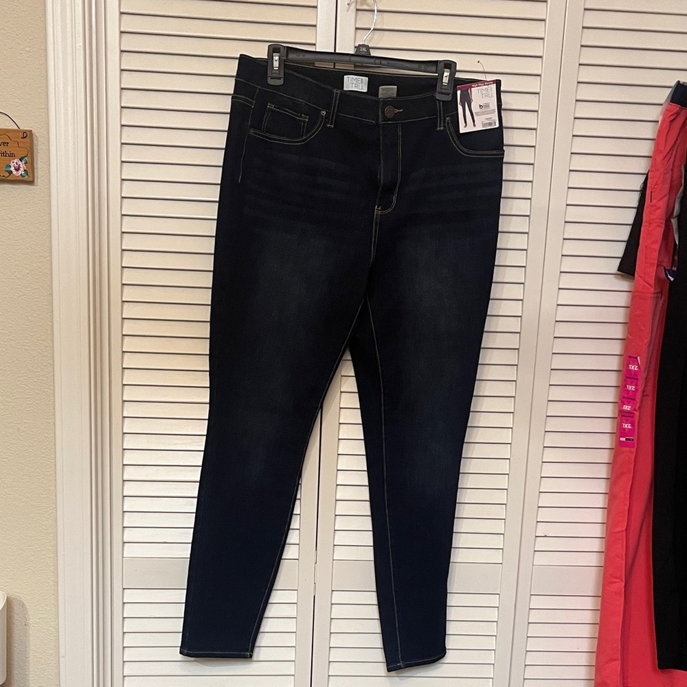 Time and Tru Midnight Blue Skinny Jeans